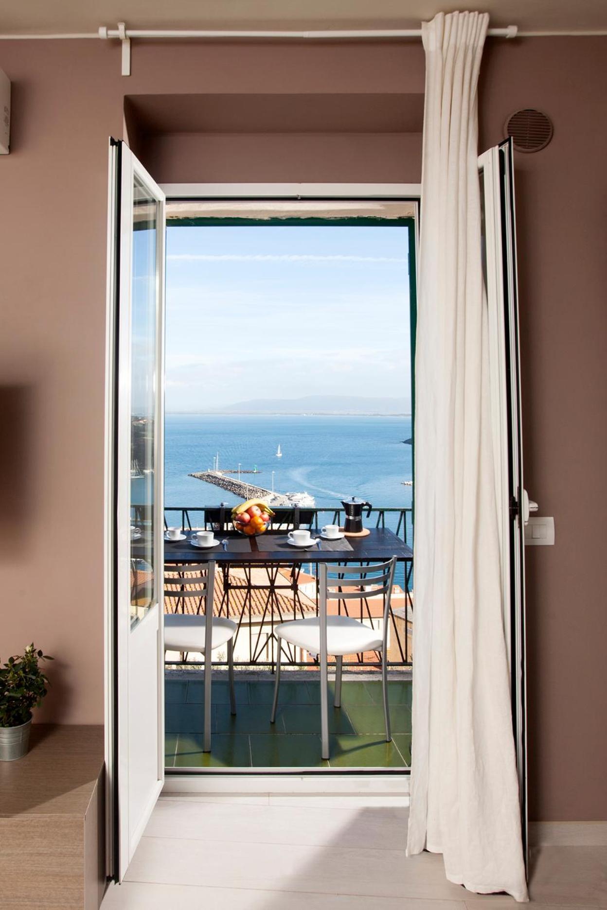 Апартаменти La Casa Al Mare Порто-Санто-Стефано Екстер'єр фото