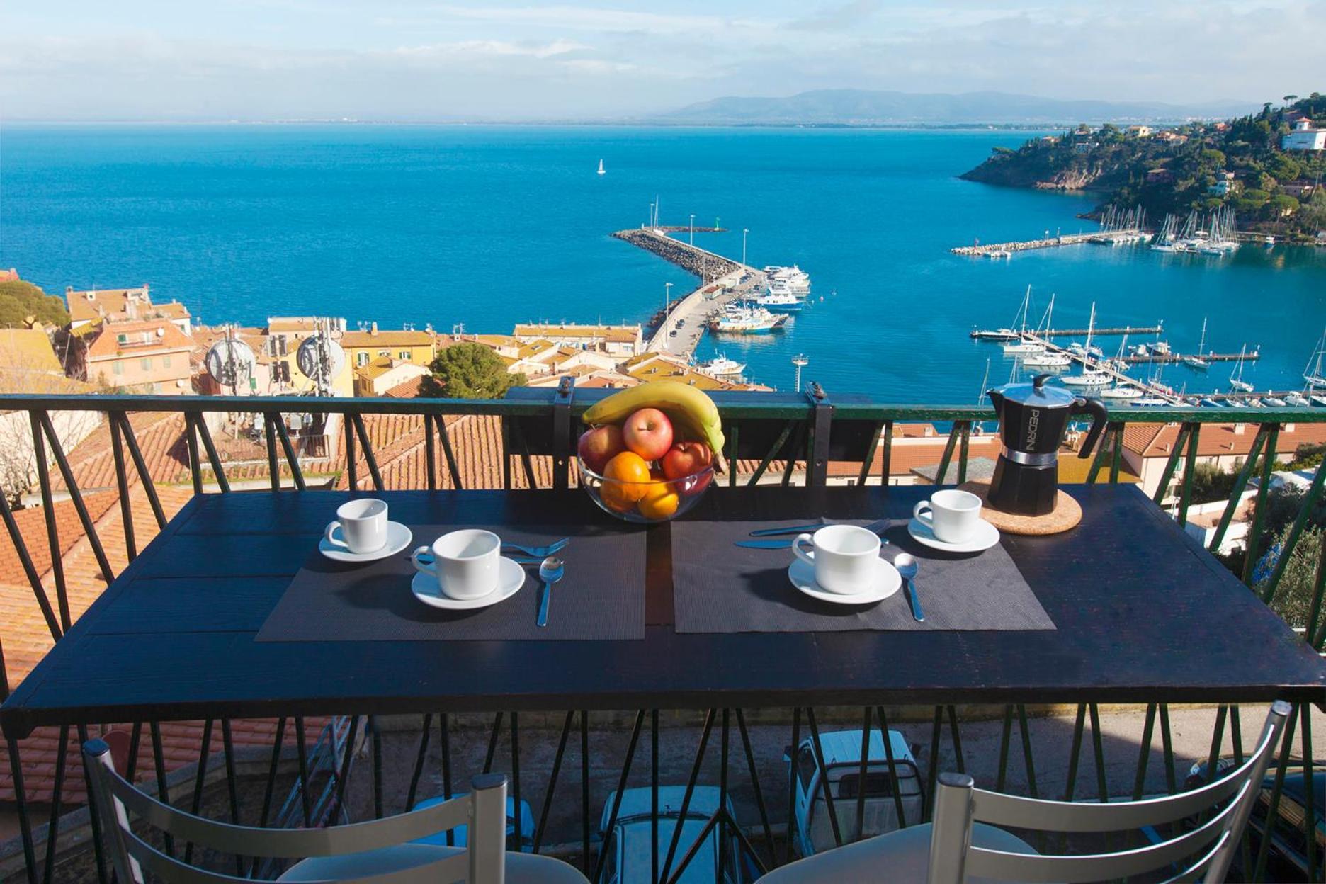 Апартаменти La Casa Al Mare Порто-Санто-Стефано Екстер'єр фото