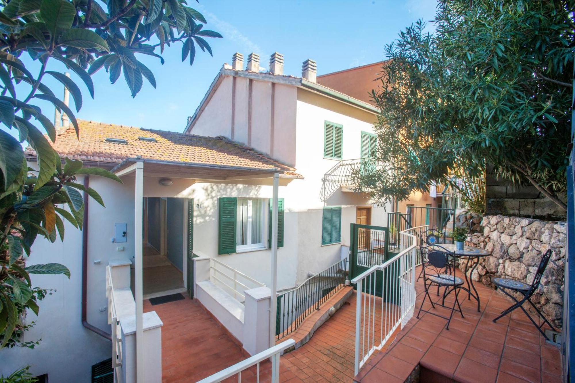 Апартаменти La Casa Al Mare Порто-Санто-Стефано Екстер'єр фото